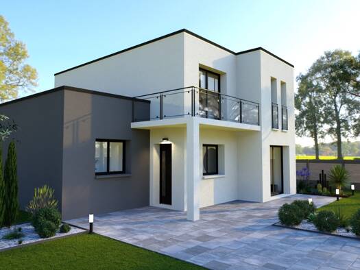 Terrain avec maison neuve à vendre 507 626 € 1 chambre 117,5 m² 672 m² de terrain Mareuil-Lès-Meaux 77100
