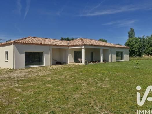 Maison de plain-pied à vendre 290 500 € 6 pièces 4 chambres 200 m² 2 459 m² de terrain Gandalou-Les Cloutiers Castelsarrasin 82100