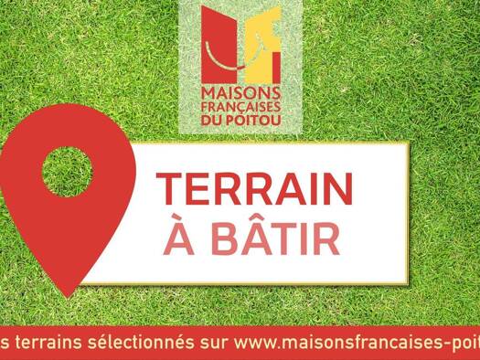 Terrain constructible viabilisé à vendre 796 € 796 m² de terrain Chef-Boutonne 79110