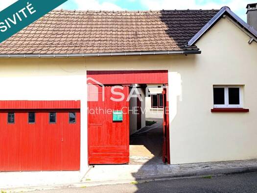 Maison de plain-pied à vendre 95 000 € 4 pièces 3 chambres 74 m² 300 m² de terrain Hallencourt 80490