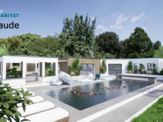 Terrain avec maison neuve à vendre 348 683 € 4 pièces 3 chambres 116 m² 531 m² de terrain Capiscol Béziers 34500