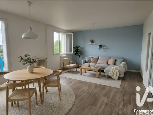 Appartement à vendre 169 500 € 3 pièces 2 chambres 68,36 m² Étage 5/7 Jules Verne Nantes 44300