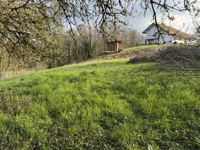 Terrain viabilisé à vendre 220 000 € 1 184 m² de terrain Pers-Jussy 74930