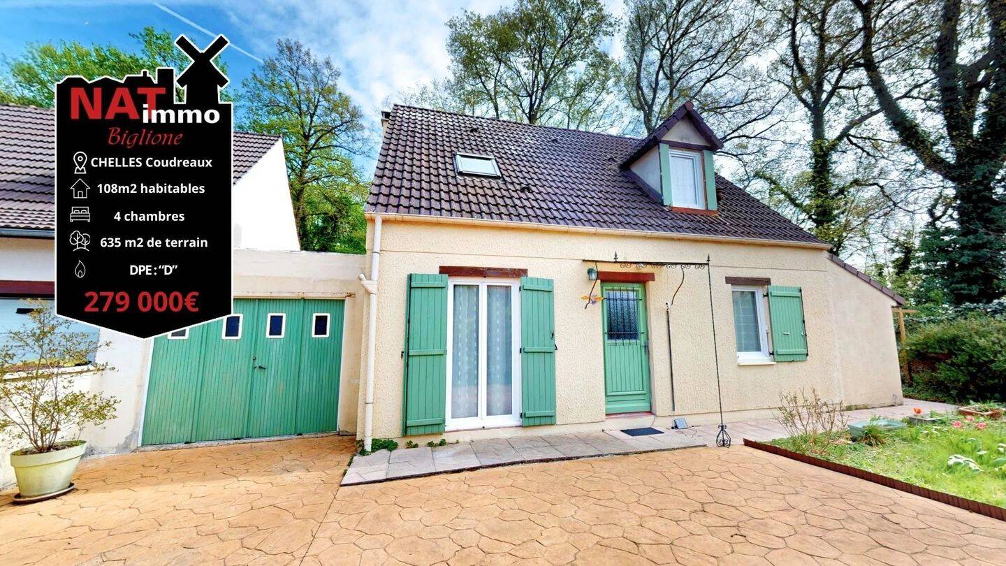 Maison à vendre, 108m², CHELLES