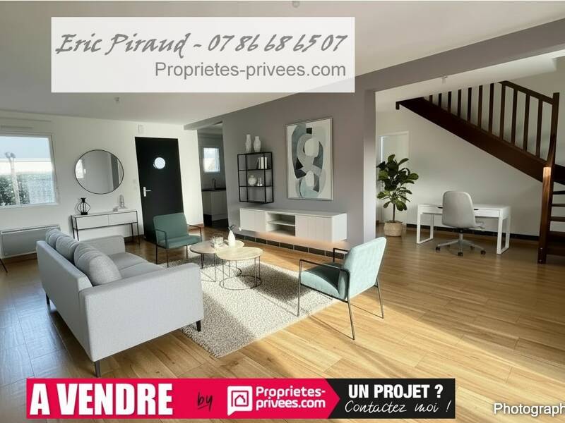 Maison à vendre, 92m², LA TURBALLE