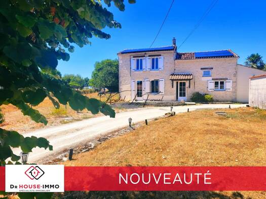 Maison à vendre 145 000 € 4 pièces 3 chambres 105,34 m² 1 719 m² de terrain Loubillé 79110