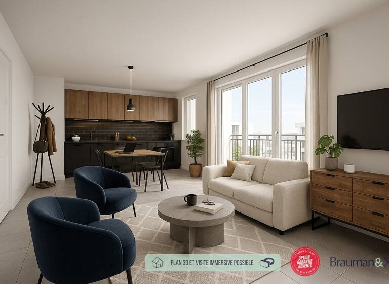 Appartement à vendre 272 000 € 3 pièces 67 m²<br/>superficie 2ème<br/>étage Centre Ville-Cathédrale-Marché-Grande Île-Clos Godet Meaux 77100