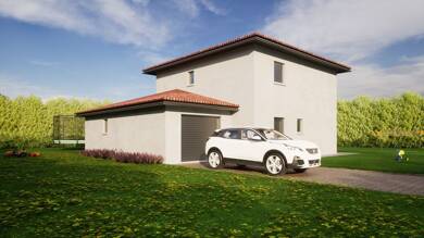 Terrain avec maison neuve à vendre 315 000 € Thurins 69510