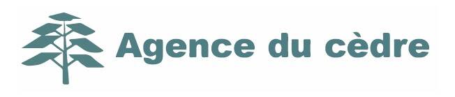 Agence du cèdre
