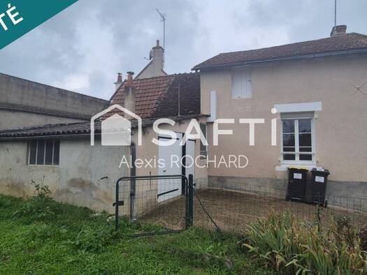 Maison à vendre 55 000 € 3 pièces 2 chambres 42 m² 437 m² de terrain Liglet 86290