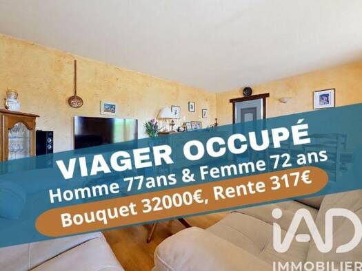 Maison en viager 32 000 € 4 pièces 3 chambres 118 m² 335 m² de terrain Etion Nord Charleville-Mézières 08000