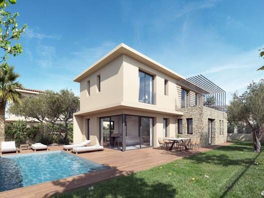 Maison à vendre - neuf 1 325 000 € 5 pièces 4 chambres 138 m² dès le 30/06/2027 Beaucours-La Gorguette-La Morvenede Sanary-sur-Mer 83110