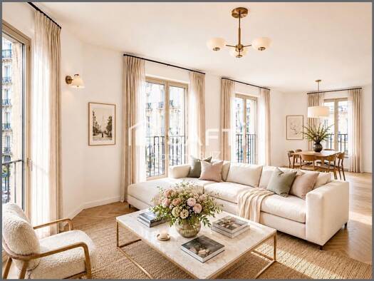 Appartement à vendre 935 000 € 3 pièces 2 chambres 87 m² Étage 2/4 Pernety Paris 14ème arrondissement 75014