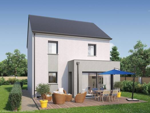 Terrain avec maison neuve à vendre 213 015 € 5 pièces 4 chambres 98 m² 423 m² de terrain Sel-de-Bretagne 35320
