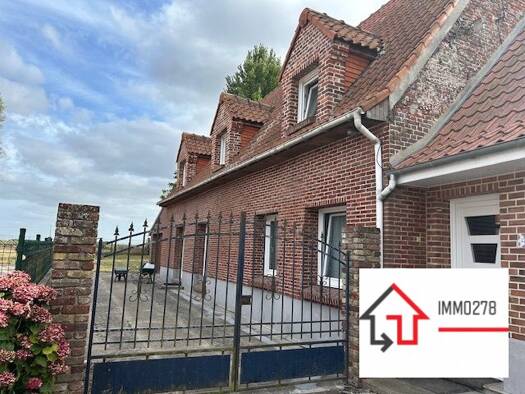 Maison à vendre 399 900 € 7 pièces 4 chambres 215 m² 5 720 m² de terrain Quaëdypre 59380
