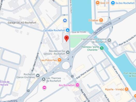 Parking à louer 46,50 € Champlain Rochefort 17300