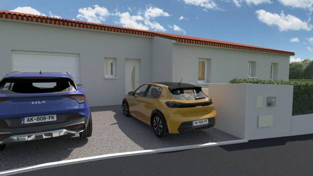 Terrain avec maison neuve à vendre 272 500 € Poilhes 34310