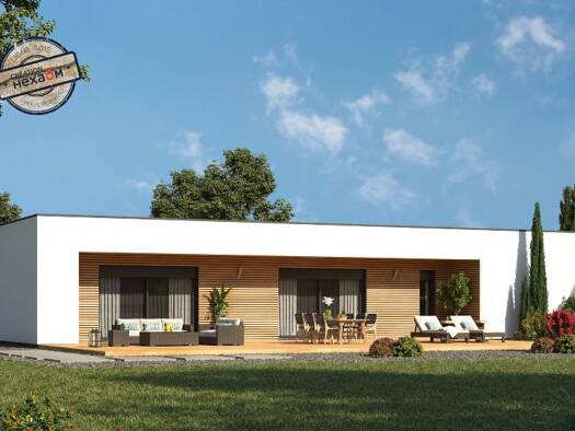 Terrain avec maison neuve à vendre 649 900 € 4 pièces 3 chambres 120 m² 836 m² de terrain Hennequeville-Zone Callenville Trouville-sur-Mer 14360