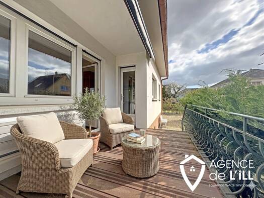 Maison à vendre 328 600 € 6 pièces 4 chambres 125 m² 635 m² de terrain Sélestat 67600