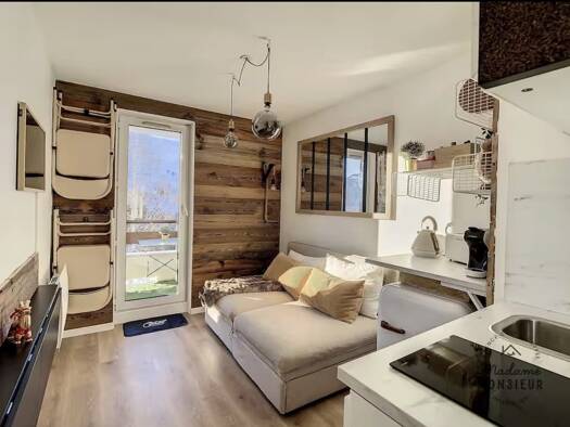 Studio à vendre 139 000 € 1 pièce 17 m² RDC/2 Les Deux Alpes 38860