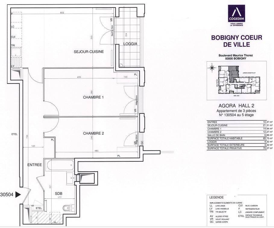 Maison à louer, 65m², BOBIGNY