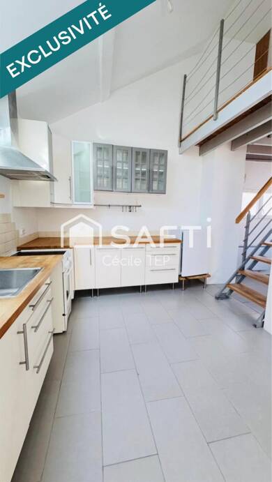 Duplex à vendre 148 000 € 2 pièces 1 chambre 46 m² RDC/1 Est Sud Claye-Souilly 77410
