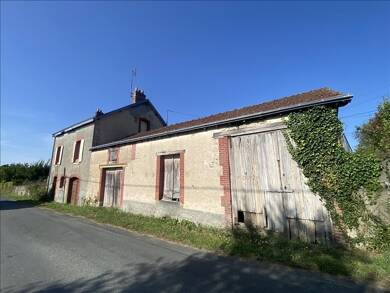 Maison à vendre 49 500 € 2 pièces 1 chambre 64 m² 824 m² de terrain Aigurande 36140