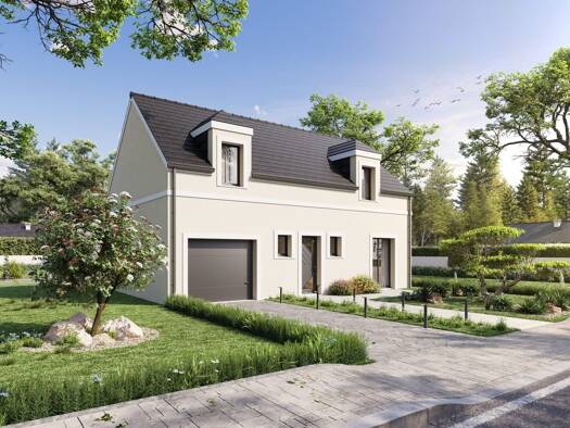 Terrain avec maison neuve à vendre 246 408 € 5 pièces 4 chambres 98,3 m² 959 m² de terrain Monchy-Humières 60113