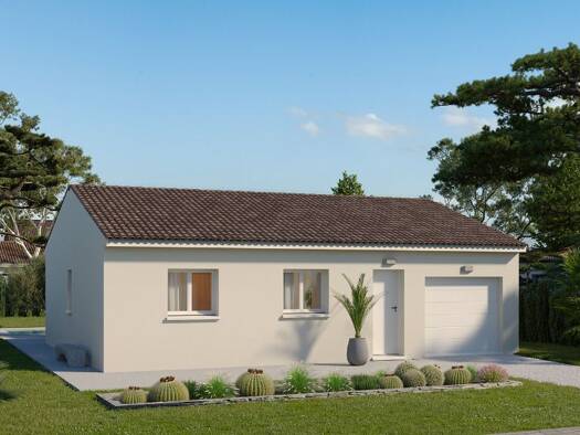 Terrain avec maison neuve à vendre 264 500 € 3 pièces 2 chambres 71 m² 501 m² de terrain Pouzols 34230
