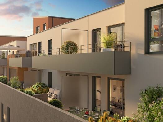 Appartement à vendre - neuf 158 385 € 2 pièces 1 chambre 42 m² Étage 1/3 Florange 57190