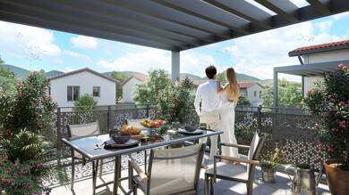 Villa à vendre - Neuf 290 000 € 5 pièces 4 chambres 100 m² disponible à partir du 30/09/2026 Saint-Clair-du-Rhône 38370