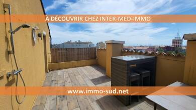 Appartement à vendre 160 000 € 2 pièces 1 chambre 35 m² Dernier étage, Étage 4/4 Le Cap d'Agde Le Cap d'Agde 34300