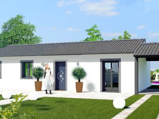 Terrain avec maison neuve à vendre 230 000 € 5 pièces 3 chambres 90 m² 570 m² de terrain Saint-Julien-Chapteuil 43260