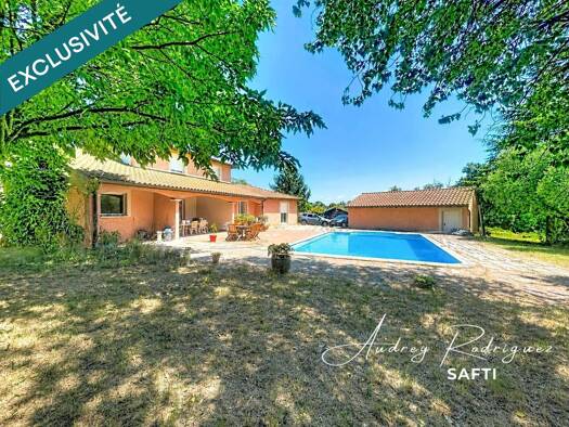 Maison à vendre 465 000 € 10 pièces 6 chambres 224 m² 2 137 m² de terrain Mercurol-Veaunes 26600