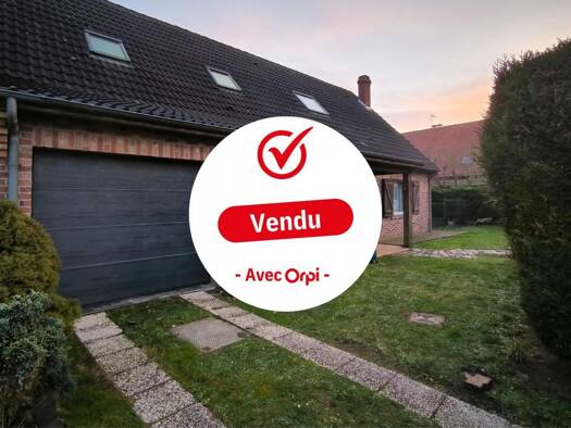 Maison à vendre 367 500 € 6 pièces 5 chambres 143 m² 748 m² de terrain Phalempin 59133