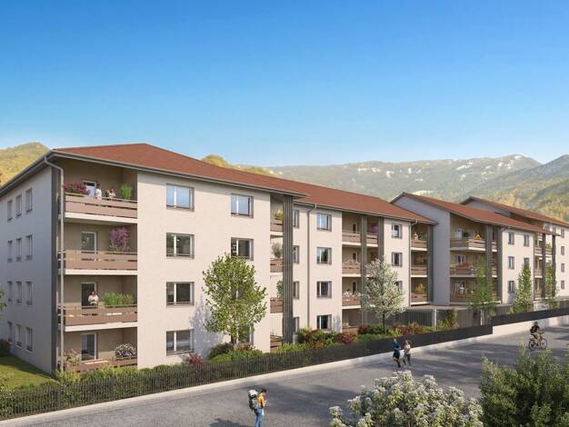 Appartement à vendre - neuf 185 000 € 3 pièces 59,3 m² Étage 1/4 dès le 15/09/2027 Vieux Ugine Ugine 73400