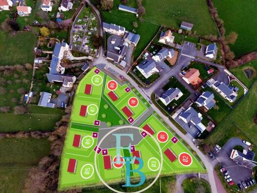 Terrain constructible viabilisé à vendre 87 588 € 624 m² de terrain Coeur Centre Ville Bayeux 14400