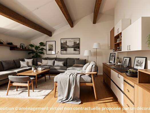Appartement à vendre 185 000 € 3 pièces 2 chambres 63 m² Étage 2/2 Centre Ville Salon-de-Provence 13300