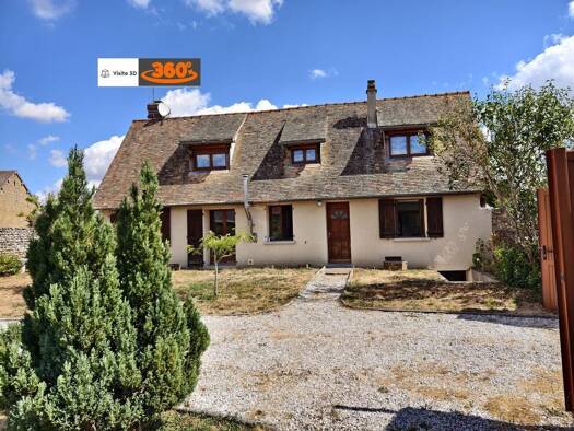 Maison à vendre 215 000 € 4 pièces 2 chambres 102 m² 500 m² de terrain Le Plessis-Hébert 27120