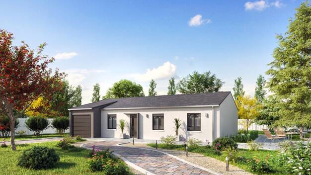 Terrain avec maison neuve à vendre 230 055 € Esvres 37320