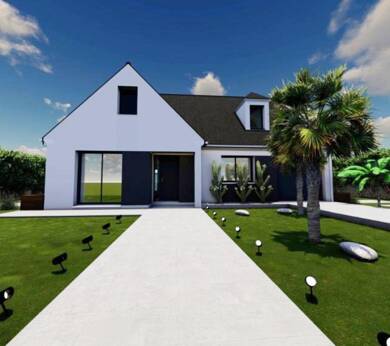 Terrain avec maison neuve à vendre 328 000 € Sud Ouest Vaux-le-Pénil 77000