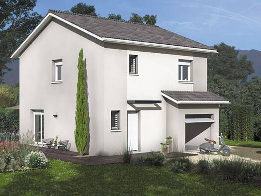 Terrain avec maison neuve à vendre 281 500 € 5 pièces 4 chambres 100 m² 260 m² de terrain Corbonod 01420