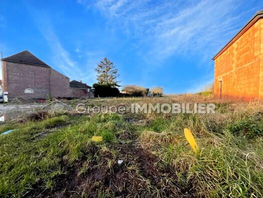 Terrain constructible à vendre 67 500 € 619 m² de terrain Le Centre Ville Somain 59490