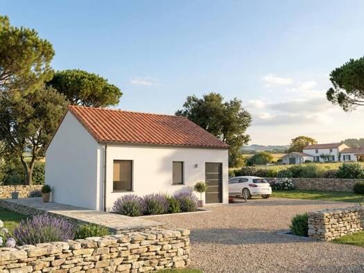 Terrain avec maison neuve à vendre 237 357 € 2 pièces 1 chambre 50 m² 416 m² de terrain Croix de Vie Saint-Gilles-Croix-de-Vie 85800