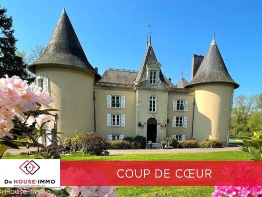 Château à vendre 1 199 000 € 18 pièces 1 chambre 670 m² 22 670 m² de terrain Limoges 87000
