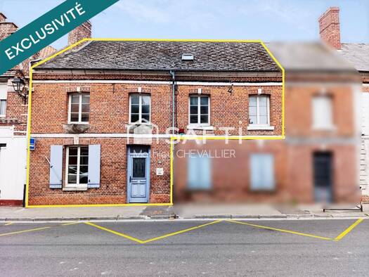 Maison à vendre 110 000 € 5 pièces 3 chambres 90 m² 58 m² de terrain Saint-Riquier 80135