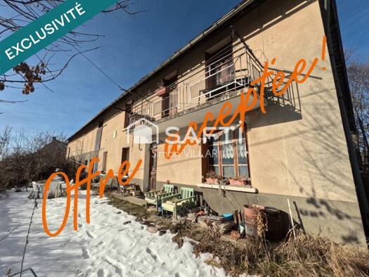 Ferme à vendre 245 000 € 5 pièces 4 chambres 105 m² 615 m² de terrain Buissard 05500