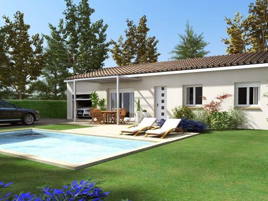 Terrain avec maison neuve à vendre 248 350 € 5 pièces 3 chambres 90 m² 2 100 m² de terrain Félines 07340