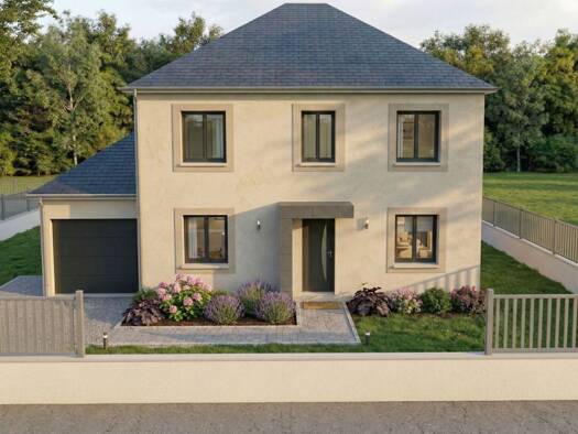 Terrain avec maison neuve à vendre 291 500 € 6 pièces 5 chambres 103,5 m² 400 m² de terrain Nord Est Gretz-Armainvilliers 77220