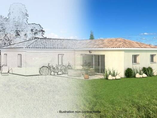 Terrain avec maison neuve à vendre 229 900 € 4 pièces 3 chambres 99 m² 1 610 m² de terrain Hautesvignes 47400